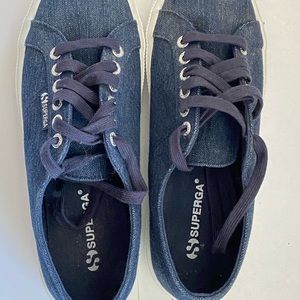 Superga Denim Sneakers never worn